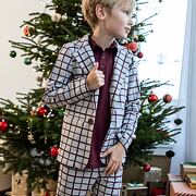 All for kids sako grey/bordo