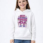 Six Seven mikina bílá