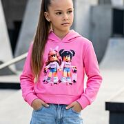 Roblox mikina friends růžová