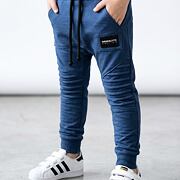 DESPACITO biker tepláky blue