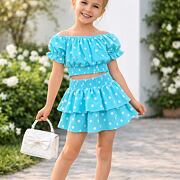 Puntíkatý letní set TYRKYS