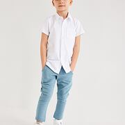 AFK elegant kalhoty blue mint