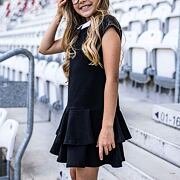 AFK school šaty černé