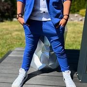 Elegant kalhoty Blue