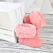 Pink huculky s mašličkou