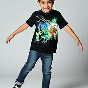 SOCCER triko black/bgreen