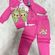 Labubu 3-dílná souprava pink