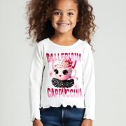 Ballerina Cappucccina longsleeve blůzka bílá