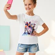 Huntrix triko bílé