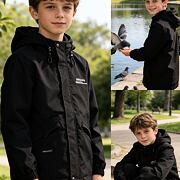 Jarní přechodová sporty bunda černá