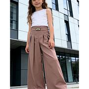 Wide leg široké kalhoty mocca