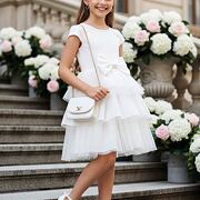 BOW slavnostní šaty bílé