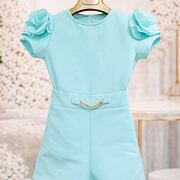 Fancy overal tyrkysový