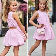 Marina letní šaty poseté kamínky pink