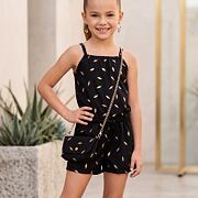 Monaco GLOW overal s kabelkou black/gold