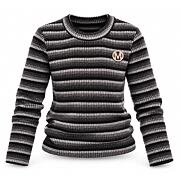 Svetříková teplá blůzka graphite stripe