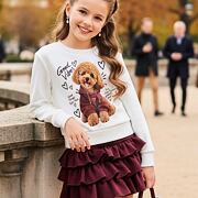 Puppy mikina cream