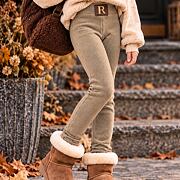 Teplé legíny Royal beige