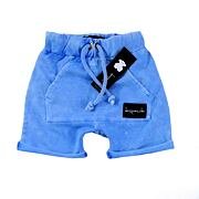 DESPACITO acid wash blue shorts
