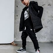 Mash Mnie WOLF tepláky black