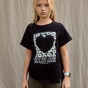 All for kids triko HEART black