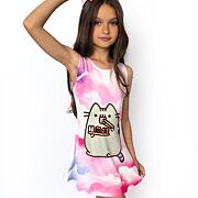 Pusheen letní šaty
