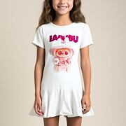 Labubu šaty white
