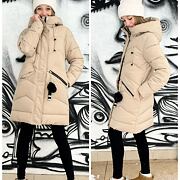 Zimní kabát Lily béžový