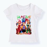 Huntrix triko GIFT bílé