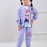 Lilo & Stitch 3-dílná souprava lila