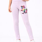 Roblox žebrované legíny lila