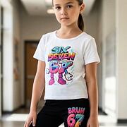 Six Seven triko bílé