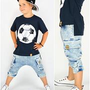 Jeans letní baggy kapsáče