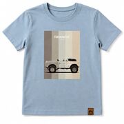 PREMIUM triko Jeep nebeské