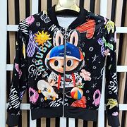 Labubu soft velur mikina COOL black