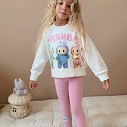 Labubu mikina + legíny pink