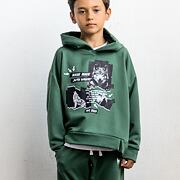 Mash Mnie mikina WOLF green