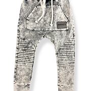 Despacito biker tepláky vintage grey