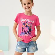 Huntrix triko růžové