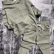 New York tepláková souprava khaki