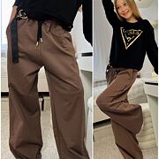 Relax Excellent lounge tepláky hnědé