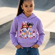 Roblox mikina friends fialová