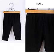 Lily Grey fresh cotton 3/4 legíny BLACK