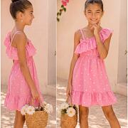 Amélie letní šaty pink