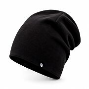 Dvojitá stretch beanie černá