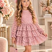 Sváteční šaty Isabelle pink