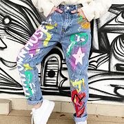Printed wall jeans