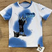 YOLO triko blue splash