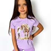 Triko HORSE lila