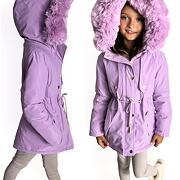 Zimní parka s kožíškem LILA
